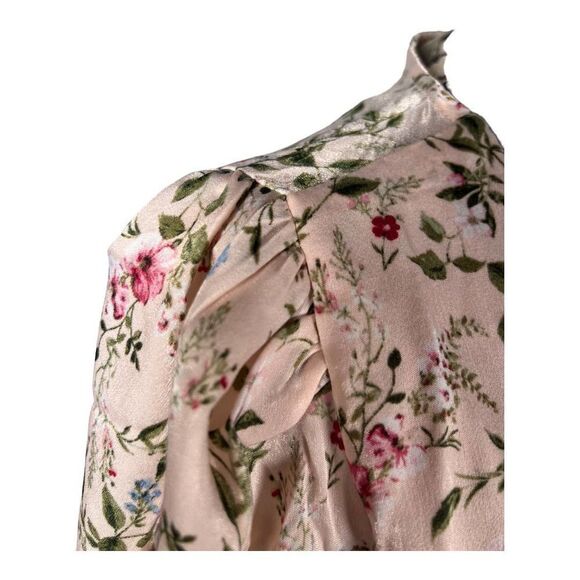 Francesca's Lana Floral Wrap Mini Dress - Picture 6 of 10